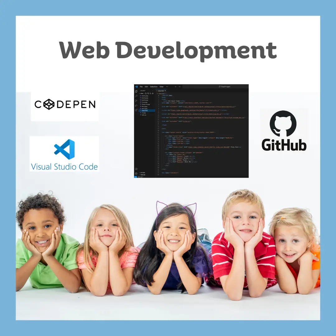 Web Development with AI 🌐(Ages 11 – 18)
